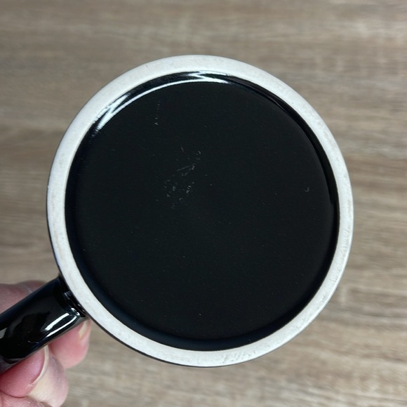 Crooked As Sin Black Ceramic Mug with Anchor Design 10oz - Picture 5 of 8